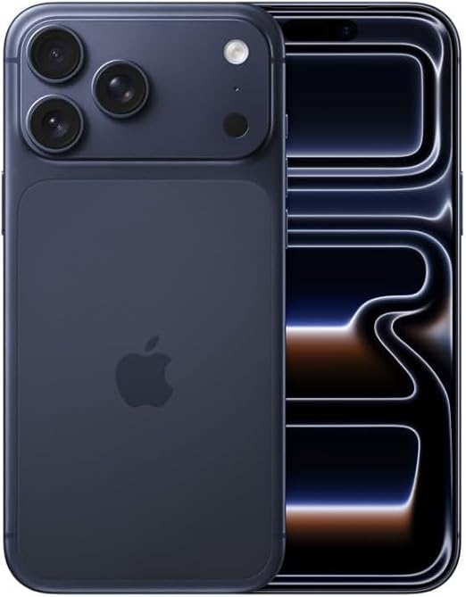 Apple iPhone 17 Pro Max, US Version, 256GB, eSIM, Deep Blue- Unlocked (Renewed)